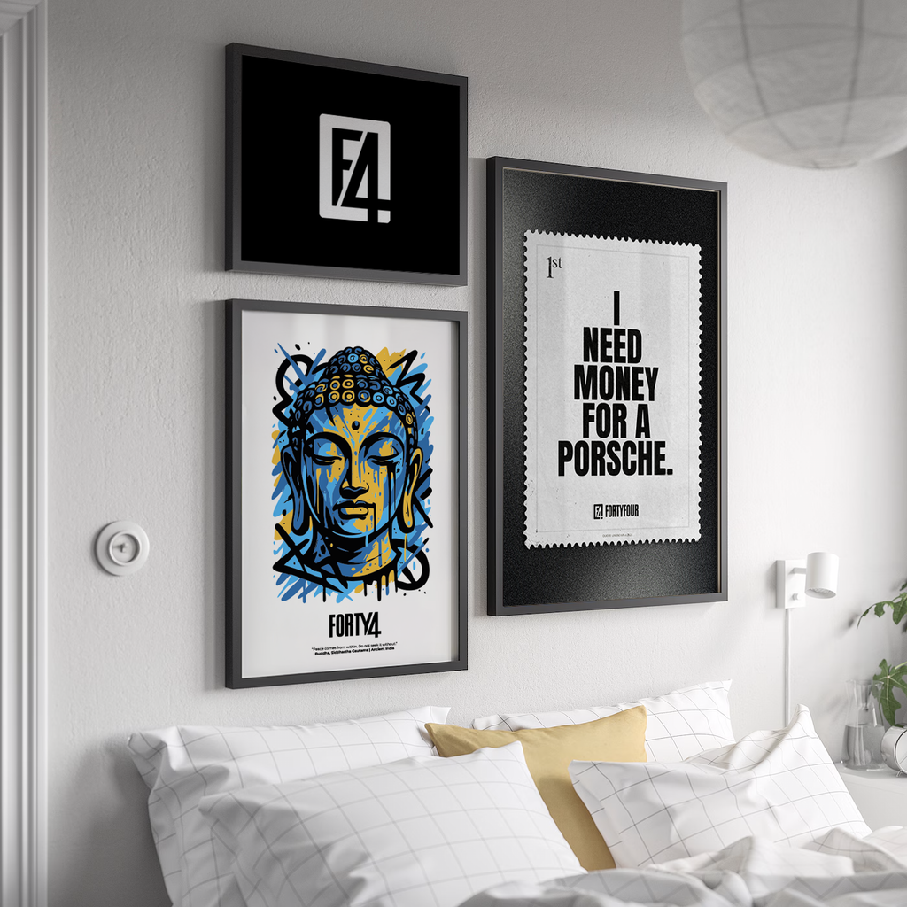 Buddha – Graffiti-Style Tranquility Art Print