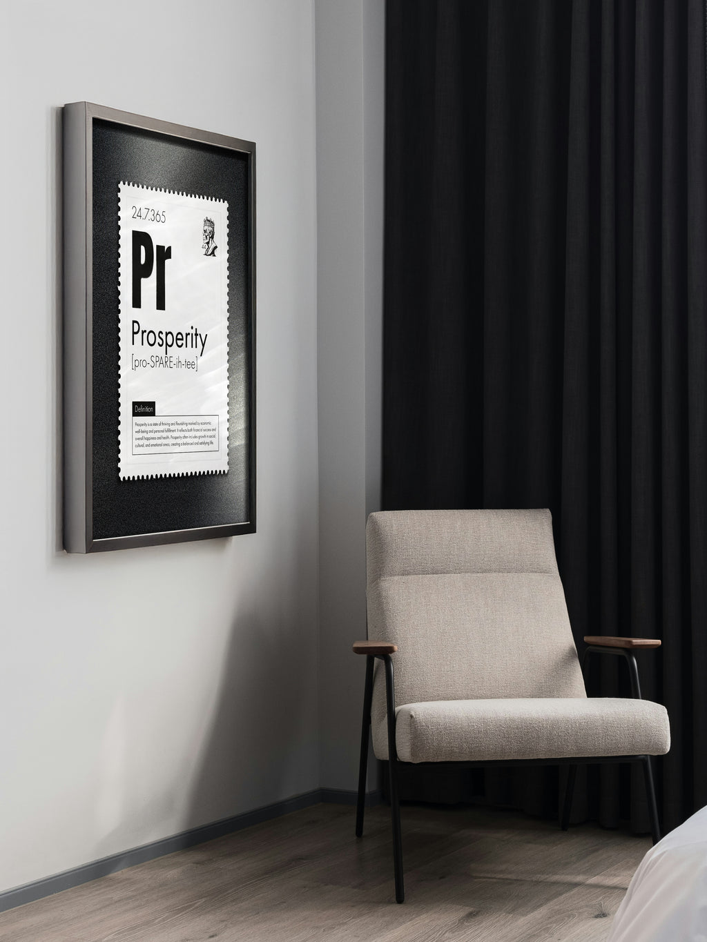Prosperity — Typography Art Print