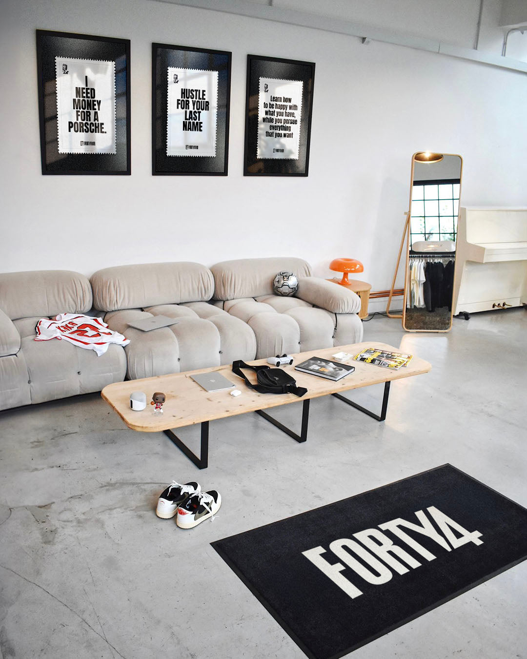 Hustle for Your  Last Name — Dame Dash Quote Art Print