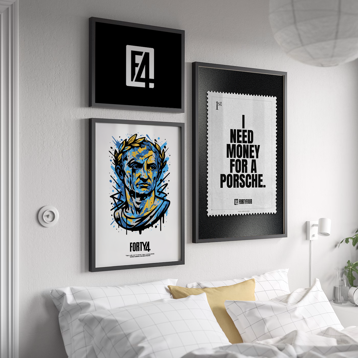 Julius Caesar – Graffiti Conqueror Art Print