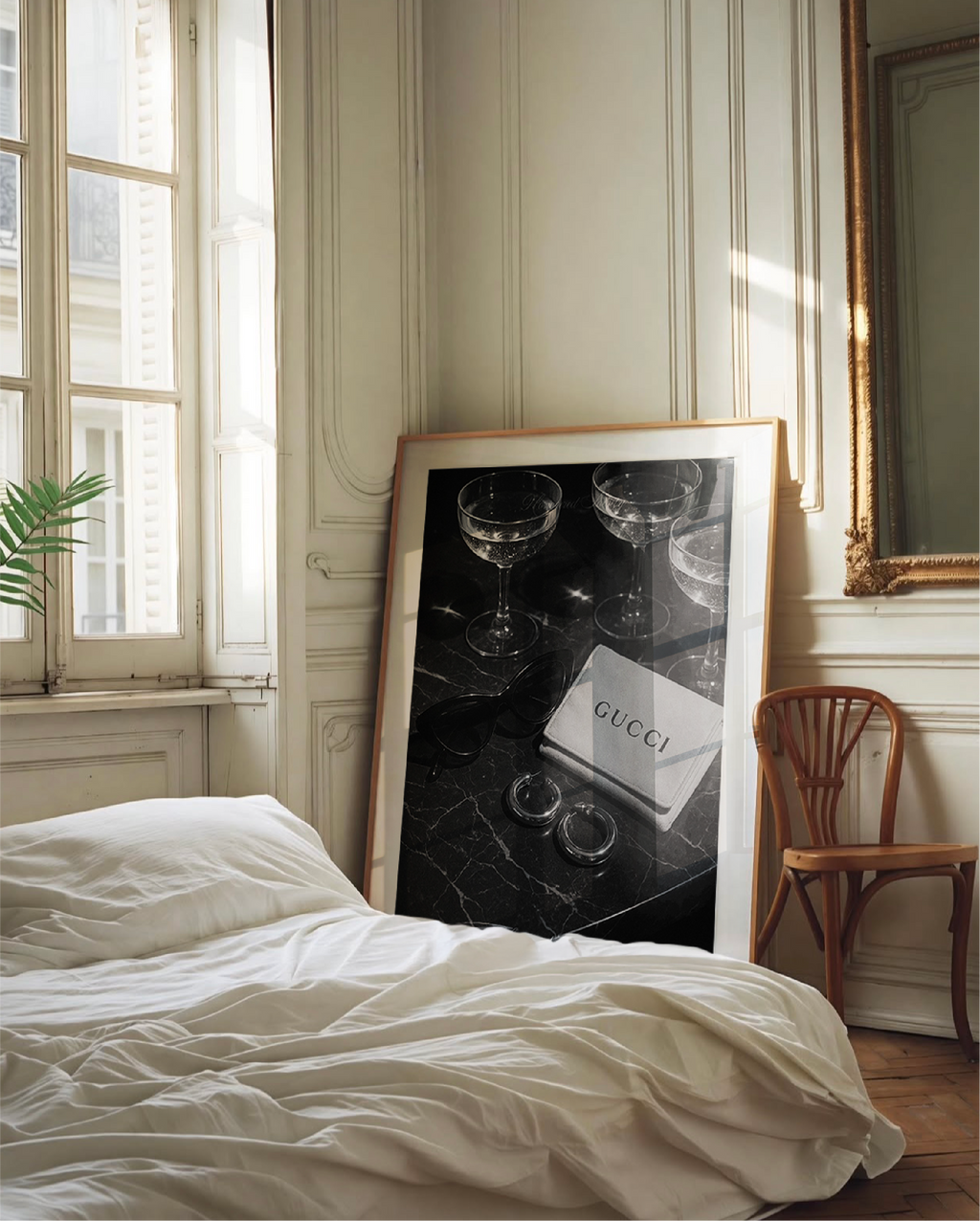 Gilded Accessories Still Life