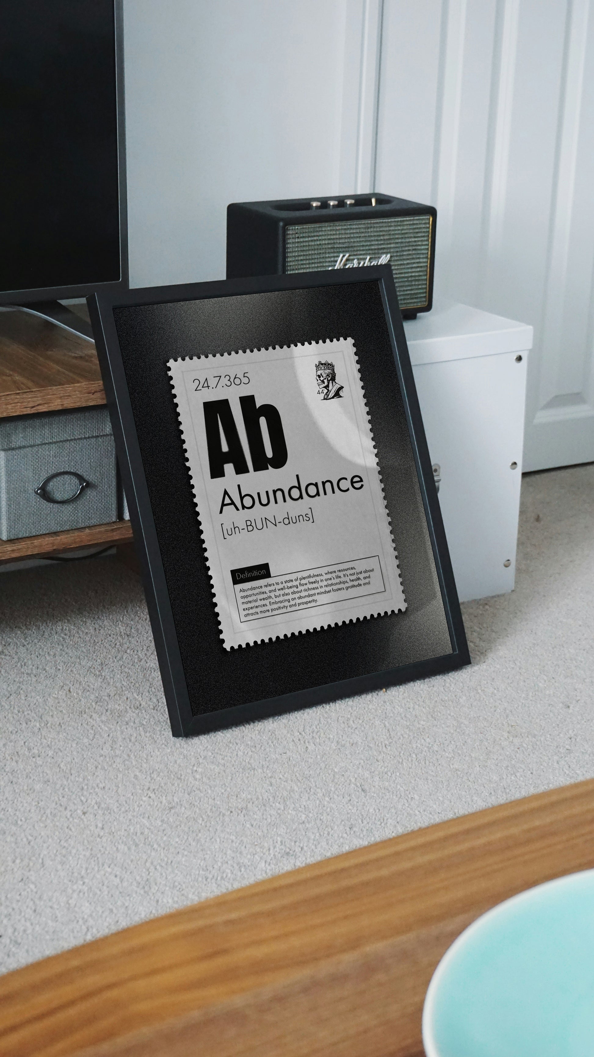 Abundance — Typography Art Print
