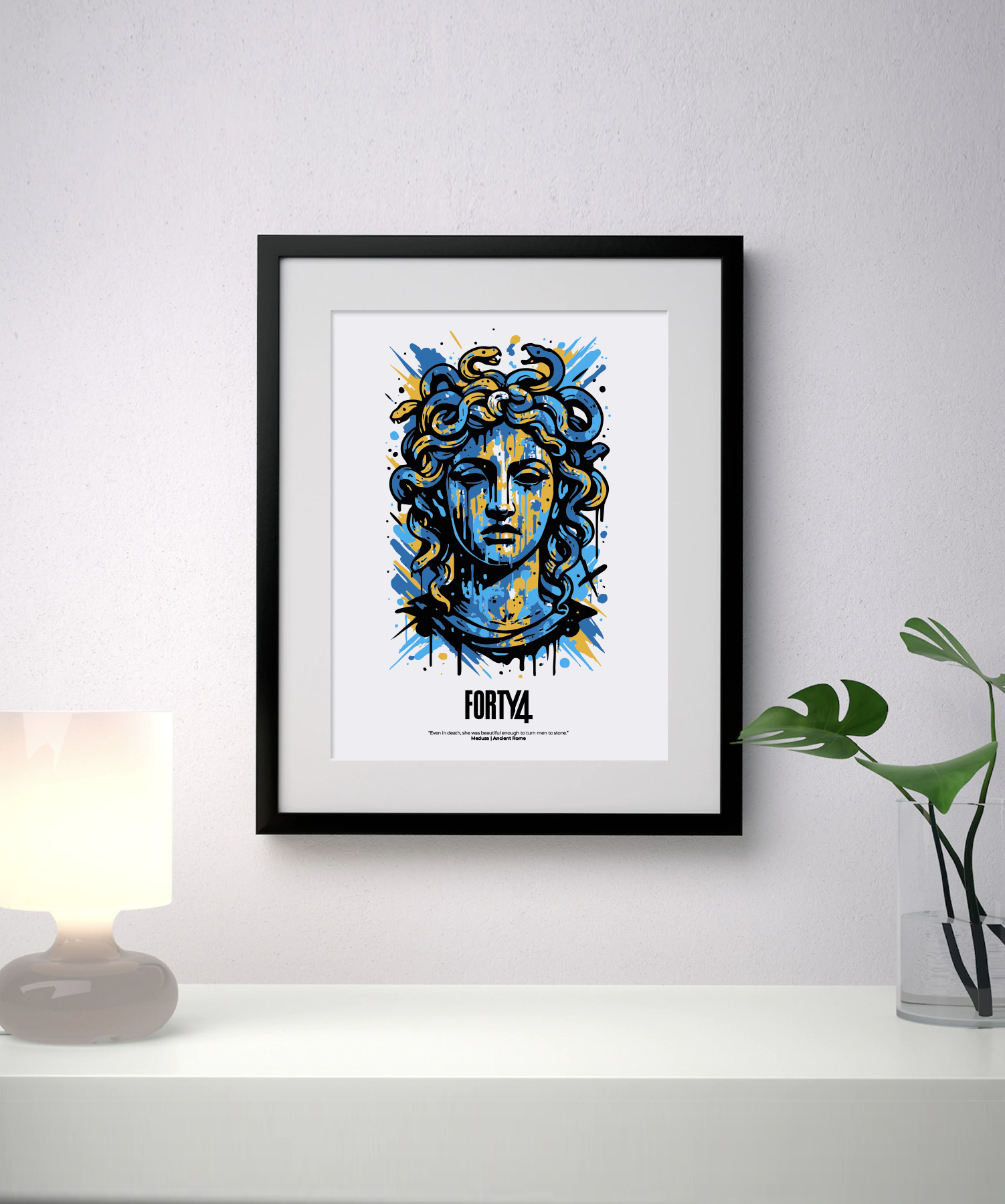 Medusa – Graffiti Mythology Art Print