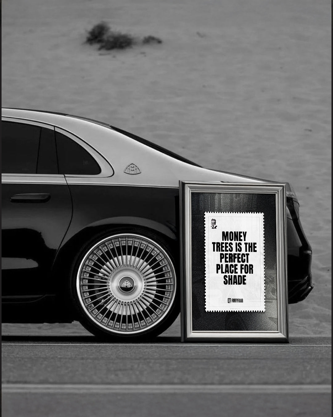 Money Trees — Kendrick Lamar Lyric Art Print