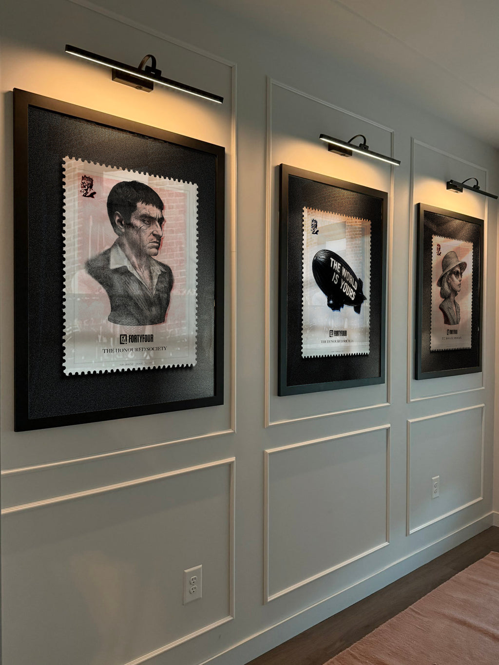 Tony Montana – Scarface Bust Stamp Art Print
