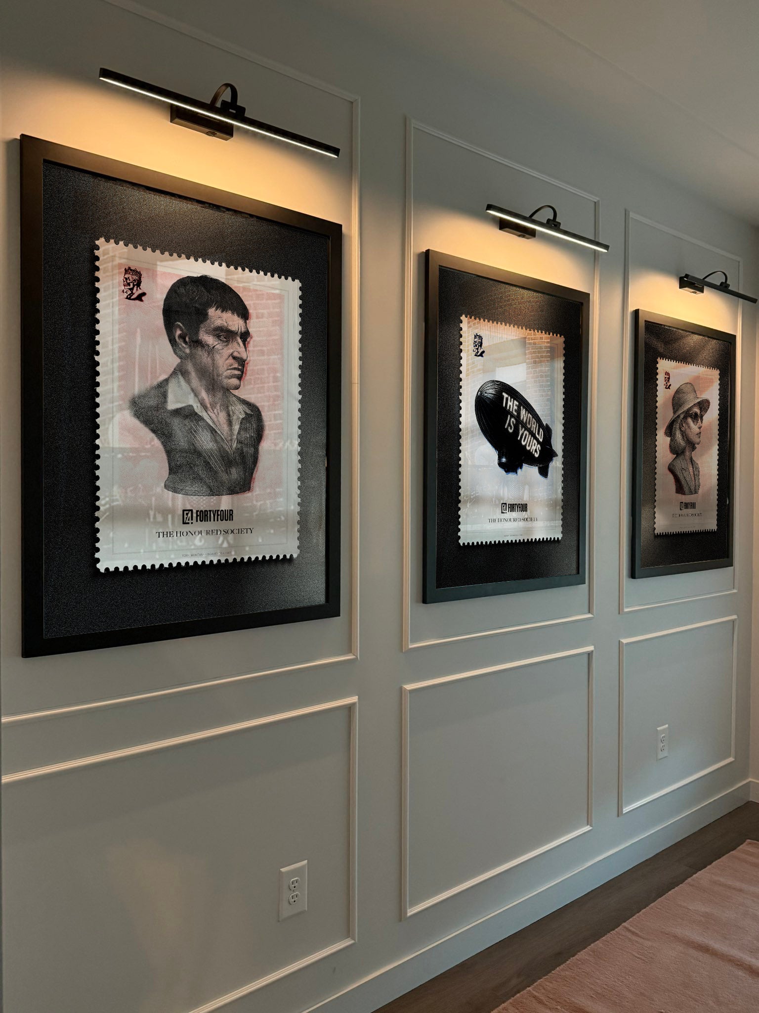 Tony Montana – Scarface Bust Stamp Art Print