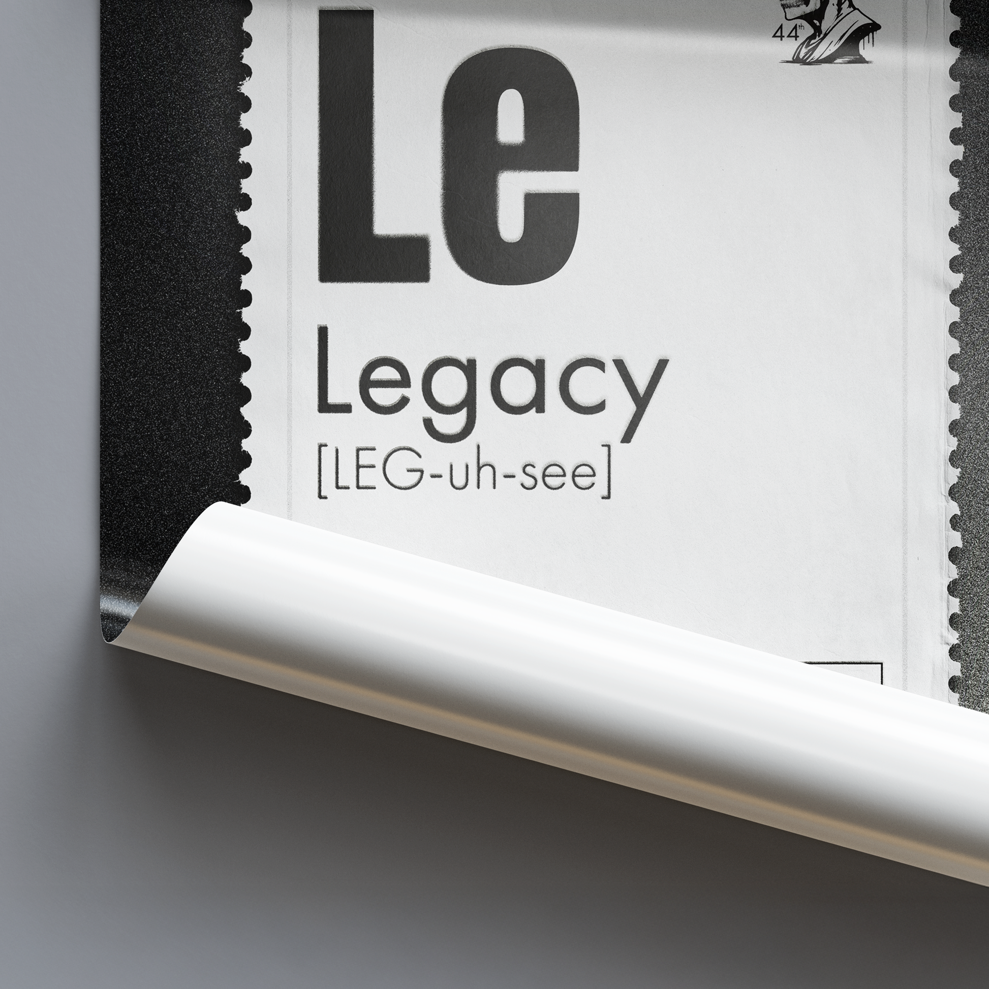 Legacy — Typography Art Print