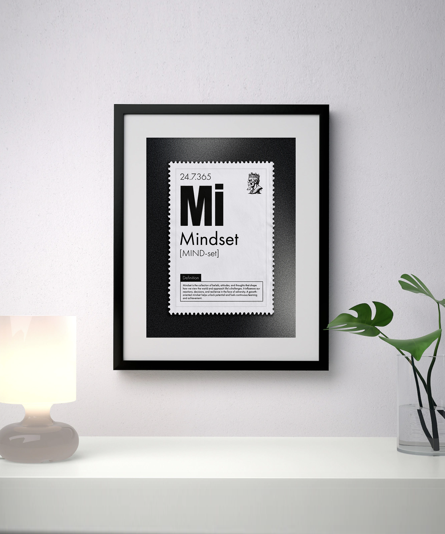 Mindset — Typography Art Print