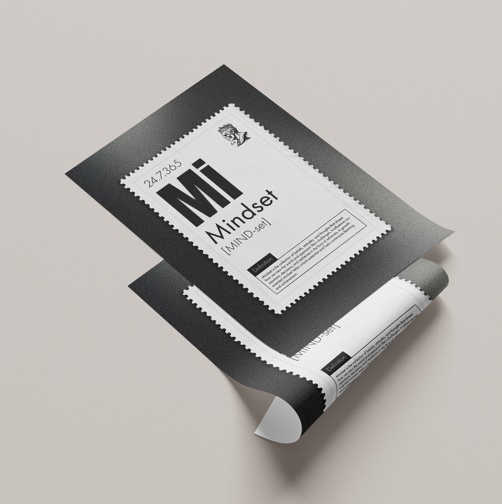 Mindset — Typography Art Print