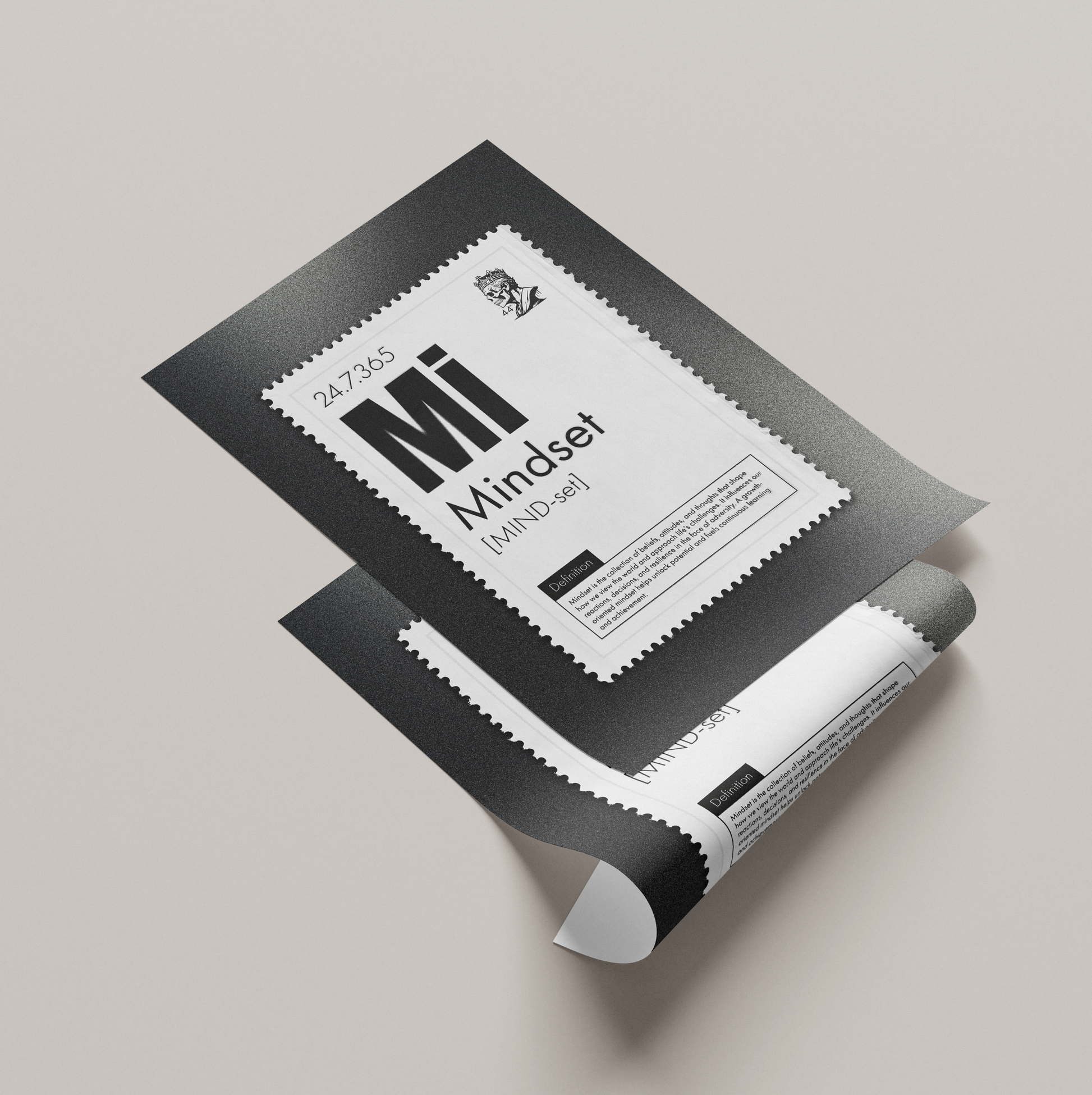 Mindset — Typography Art Print