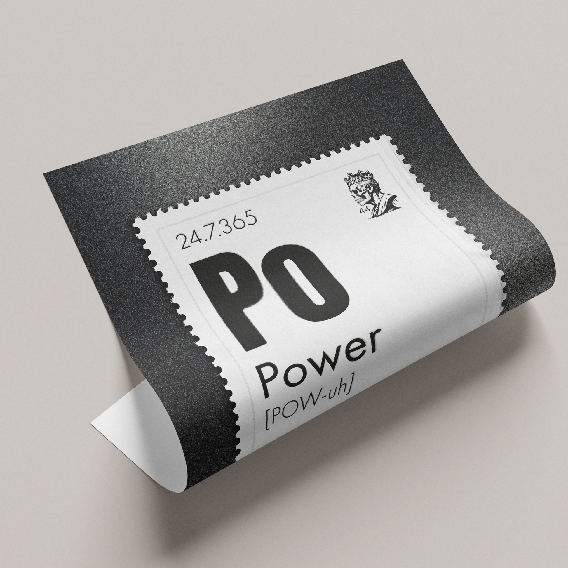 Power — Typography Art Print