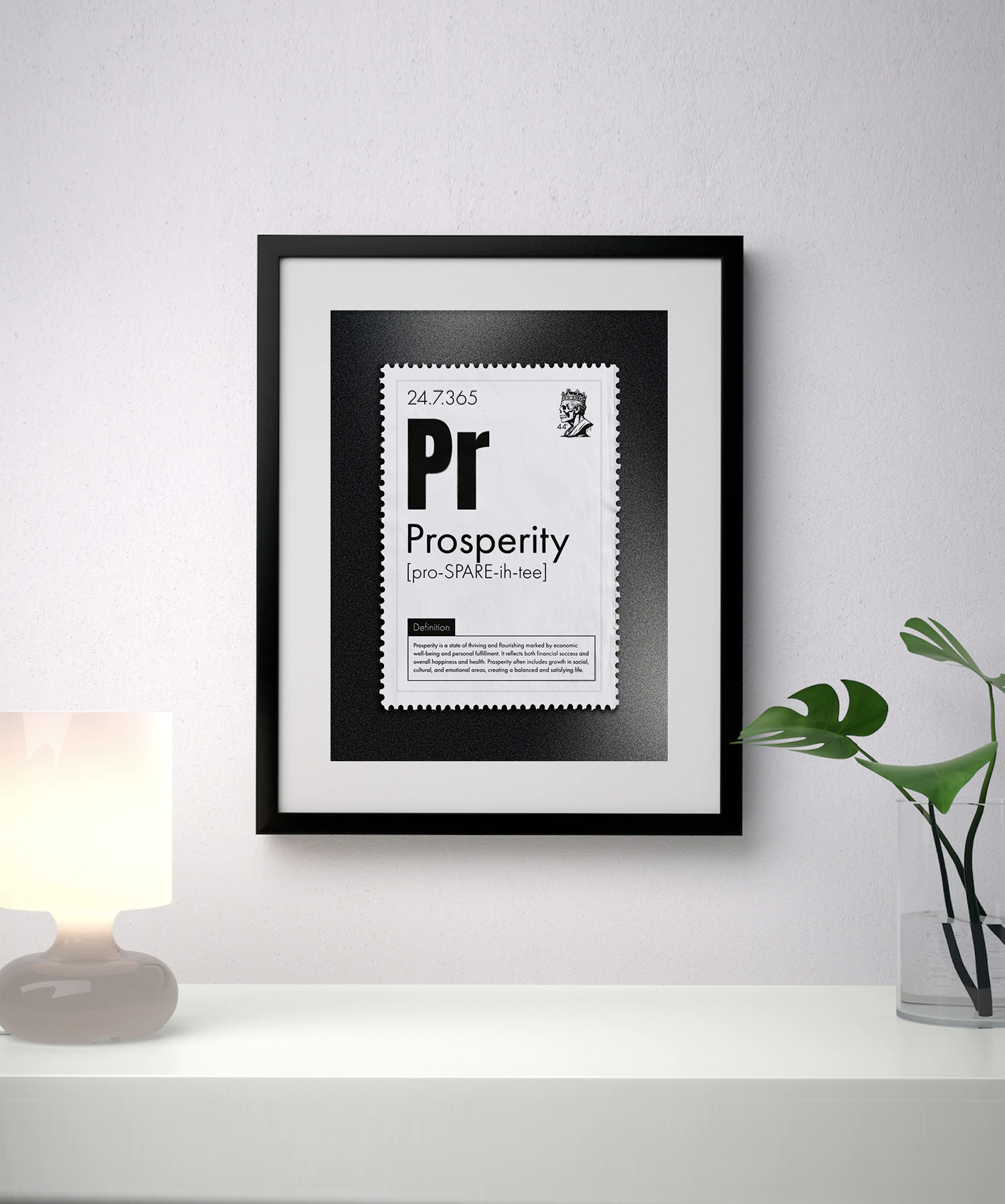 Prosperity — Typography Art Print