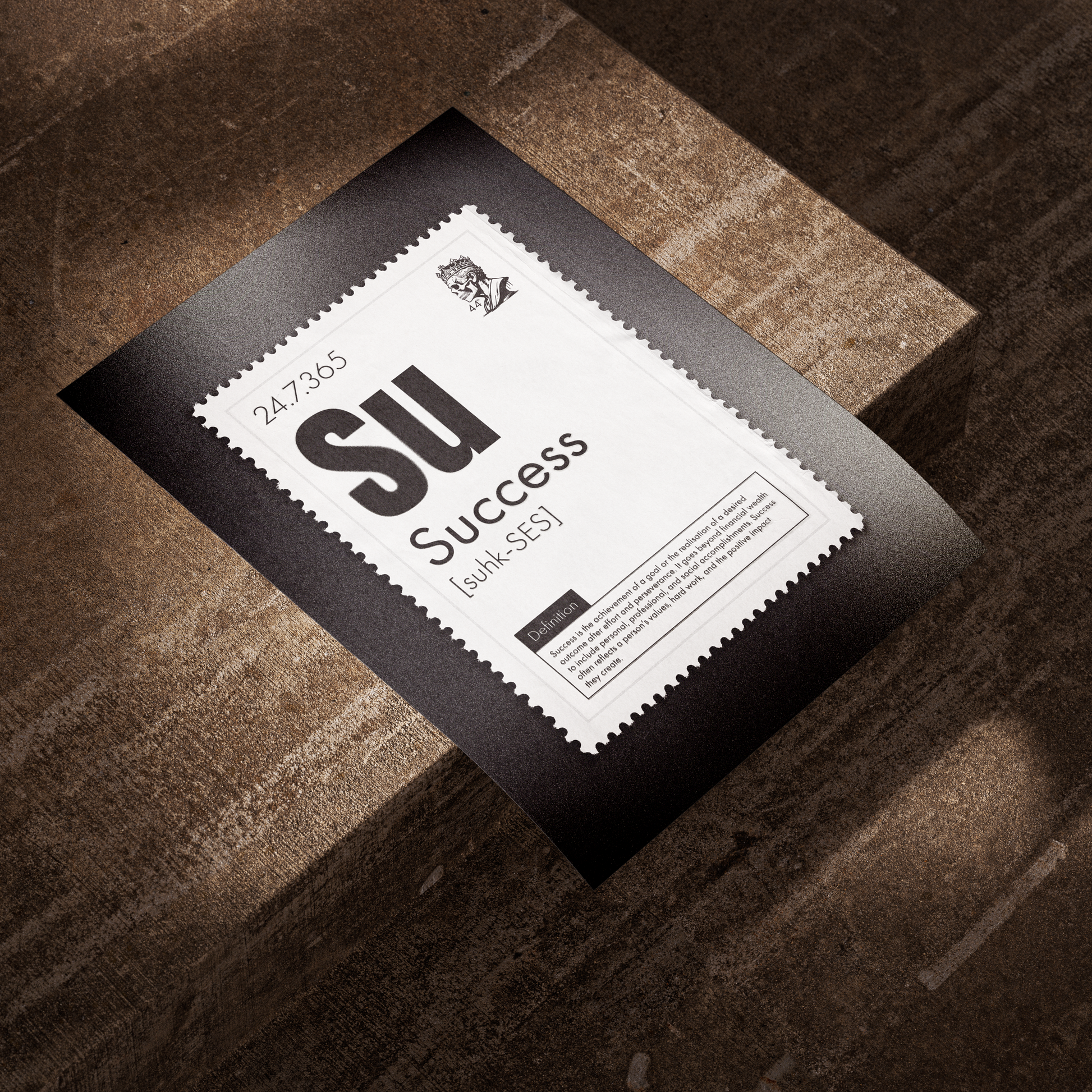 Success — Typography Art Print